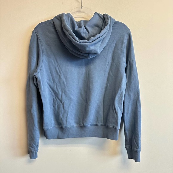 Coach New York Cotton Hoodie Blue Varsity Cursive C Size Large **See Description - Picture 8 of 13